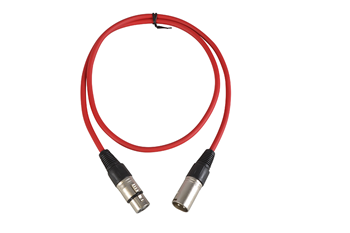 XLR Male to XLR Female Patch Lead 3 Pin Balanced Choice of Length